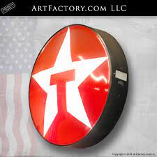 Several designs are available to fit your home decor. Vintage Texaco Lighted Sign Original Authentic Petroliana