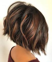 Don't just take our word for it here we have a chic layered bob with straight across bangs. Beautiful Layered Bob For A New Style Blonde Wavy Choppy Bob