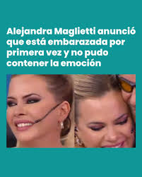 🥰 Alejandra Maglietti anunció que está embarazada por primera vez y no  pudo contener la emoción https://ow.ly/bzUO50V3fhf La periodista y  panelista de Bendita compartió la feliz noticia en vivo y sorprendió a