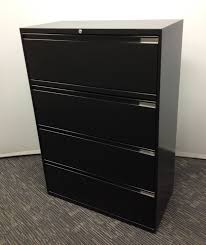 4.0 out of 5 stars. 4 Drawer Lateral Filing Cabinet Office Specialty Black
