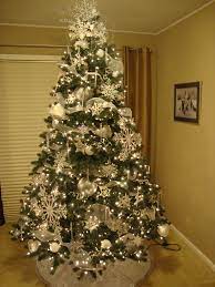 People generally decorate their whole house for christmas, and this also requires lots of decorations, and a bundle. 2012 Snowflake Christmas Tree Elegant Christmas Trees Holiday Christmas Tree Beautiful Christmas Decorations