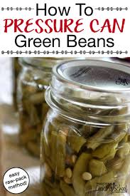 It should be a tradition in every household! How To Pressure Can Green Beans Raw Pack Method