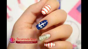 Enviar por correo electrónico escribe un blog compartir con twitter compartir con facebook compartir en pinterest. Decoracion Unas Marineras Unas Marineras Rosas Decorados De Unas Las Geniales Unas Marineras Con Base Blanca Y Detalles En Azul Y Rojo Son Un Modelo Coqueto Y Segun En La