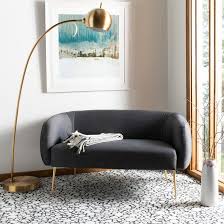 Their unique shape allows them to fit narrower spaces in your home. Best Small Loveseats For Affordable Space Saving Sofa