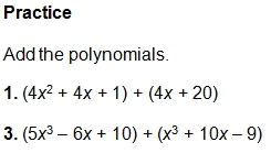 Subtract each term within the parentheses and then combine like terms. Adding And Subtracting Polynomials Worksheet Pdf With Key