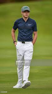 Kildare Ireland 18 May 2016 Singer Niall Horan Of One Direction On The 6th Fairway During The Dubai Duty Free Niall Horan Niall Horan Facts One Direction