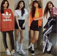 Blackpink Adidas Blackpink Fashion Kpop Fashion Cute Outfits With Leggings