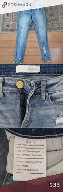 Kancan Distressed Jeans Size 5 26 Distressed Jeans Jeans Size Women Jeans
