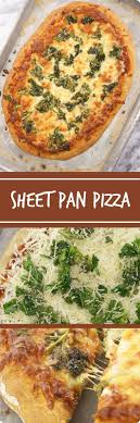 Easy Sheet Pan Pizza Recipe Recipe Recipes Sheet Pan Pizza Recipe Pan Pizza