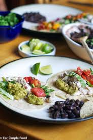 Chop avocado into wedges and tear coriander. Easy And Healthy Cod Fish Tacos Recipe Eat Simple Food