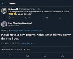 Take, for instance, tiktok's silhouette challenge: Rapper Erigga Fights With A Fan On Twitter You Won T Believe What Happened