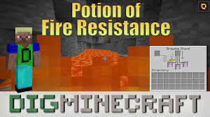 How To Make A Potion Of Fire Resistance 3 00 In Minecraft