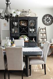 Gray art deco dining room with wainscoting. Easter Dining Room Decorating Ideas Clean And Scentsible