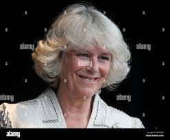 Royal camilla head shot headshot smiling royals royalty mangpa hi-res stock  photography and images