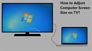 Change the aspect ratio on your tv. How To Adjust Computer Screen Size On Tv Techosaurus Rex