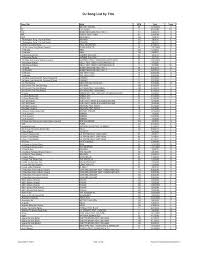 Barack obama sings uptown funk. Dj Song List By Title Southeastern Entertainment