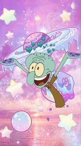 Squidward Background Pastel Cartoon Wallpaper Iphone Cartoon Wallpaper Spongebob Wallpaper