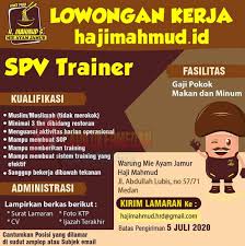 / maybe you would like to learn more about one of these?. Lowongan Kerja Terbaru Di Warung Mie Ayam H Mahmud Medan
