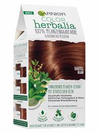 Ich würde mir die haare beim frisör aufhellen lassen du bekommst eine blondierung trauf & anschließend die gewünschte haarfarbe. Herbalia In Karamellbraun 100 Pflanzliche Haarfarbe Mit Henna Indigo Und Cassia Garnier