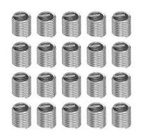20pcs M6 x 1 2D 304 Stainless Steel Wire Thread Insert Sleeve | eBay