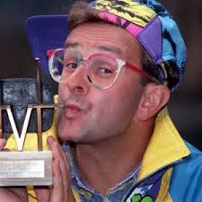 Timmy Mallett outside TV-am studios