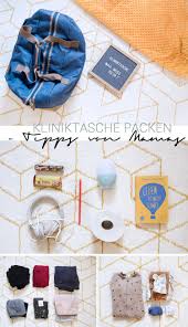 Kliniktasche Fur Die Geburt Packen Was Muss Rein Tipps Von Mamas Bonny Und Kleid