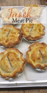 French Meat Pie Meat Stuffing Meat Pie Cooking Meat French Meat Pie