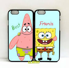 Spongebob Patrick Star Spongebob Couple Case For Iphone 6 6s Case Via Lifen00 Best Friend Cases Friends Phone Case Bff Iphone Cases