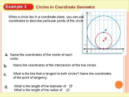 How to name a circle example. Parts Of A Circle Objective I Will Be