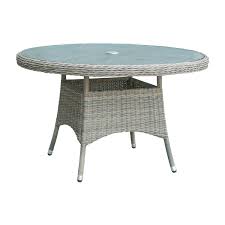 Oseasons Eden Rattan 6 Seater Dining Table In Chic Walnut 6 Seater Dining Table Furniture 4 Seater Dining Table