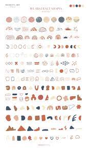 Abstract Prints Shapes Graphics Vol2 Modern Art Abstract Abstract Prints Minimalist Art