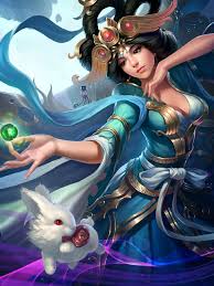 Chang E Chinese Pantheon So Far One Of My Favourite Mages And My Third Diamond I Love H Fantasy Characters Character Portraits Character Inspiration