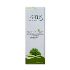 Taking care of our skin is a deeply personal yet important aspect of our lives as it is key to appearance and confidence. Buy Lotus Herbals Whiteglow Skin Whitening Brightening Gel Creme Spf 25 Pa 18 G Online Sastasundar Com