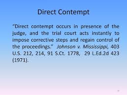(i) 'scandalises' the court, or (ii) prejudices any judicial proceeding, or (iii) interferes with the administration of justice in any other manner. Ppt The Law Of Contempt Powerpoint Presentation Free Download Id 1053240