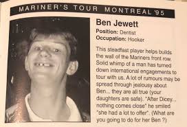 In honour of Ben's 50th birthday...