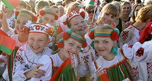 The average age of the first marriage for women is 24.5; National Holidays Belarus Belarus By