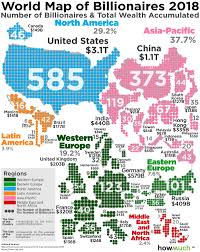 All the World's Billionaires in a Single Map