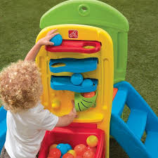 Spielturm Play Ball Mit Rutsche Und Ballebahn Spielturm Turm Grobmotorik