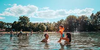 Located at the oka national park beach, aquazilla is a unique inflatable park made of floating obstacles, slides, towers and slippery elements. Montreal Beach Closed Indefinitely Due To Water Quality Problem Mtl Blog