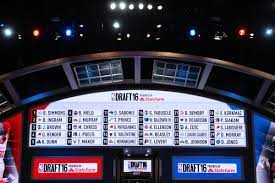 15 pick to grab another star and a blockbuster deal occurs moving ben simmons and damian lillard. 2017 Nba Draft Order Celtics Lakers 76ers Will Pick In The Top 3 Sbnation Com