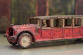1920 S Antique Cast Iron Coach Bus Vintage Cars Restoration Vintage Cars Vintage Toys