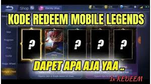 Free fire redeem codes latest by garena free diamond, guns skins and other rewards for free. Ini Dia Kode Redeem Mobile Legends Yang Terbaru Dan Fungsinya Indoesports