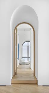 Sky Vault Penthouse Arched Windows Apartment Interior Arch Doorway
