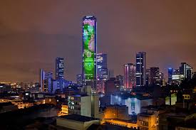 Torre Colpatria Bogota Colombia Color Kinetics