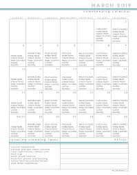 Free March 2019 Homekeeping Calendar Healthy Home Cleaning Routine Week Clean House Cleaning Routine Homekeeping