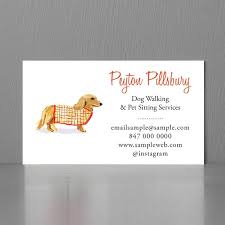 See more ideas about pet sitting business, pet sitting business cards, pet sitting. Dog Sitter Business Card Dog Walker Long Haired Dachshund Etsy