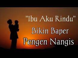 Ibu Aku Rindu Bikin Nangis Bikin Baper Youtube Ibu Merindukanmu Aku Merindukanmu