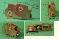 The one that remains stationary and the one that slides. How To Replace Patio Door Rollers By Paul Pallas