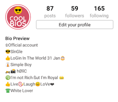What is an instagram bio? Instagram Captions In English