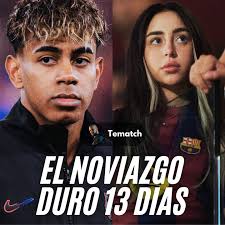 Oficialmente Lamine Yamal y Nicki Nicole han terminado: el noviazgo duró 13  días.